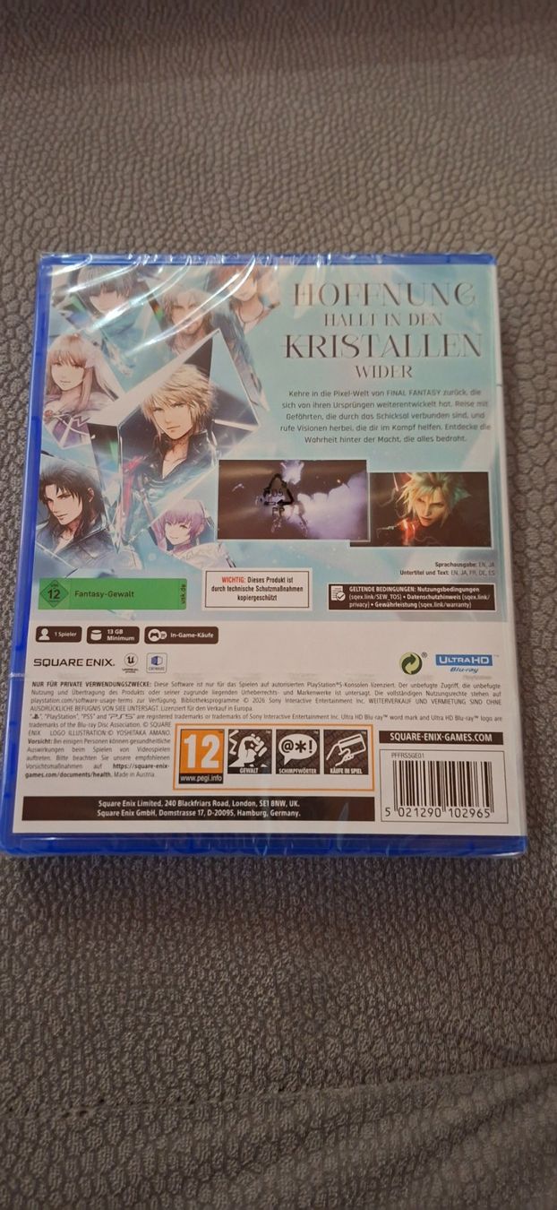 Spiele: Final Fantasy Resonance – Neu und originalverpackt aus Sempach Station von Hogan1 1