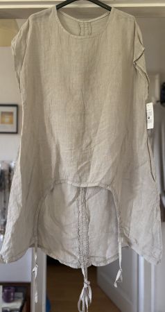 TUNIQUE OVERSIZE EN LIN!! M SOLDES DE FIN DE SAISON
