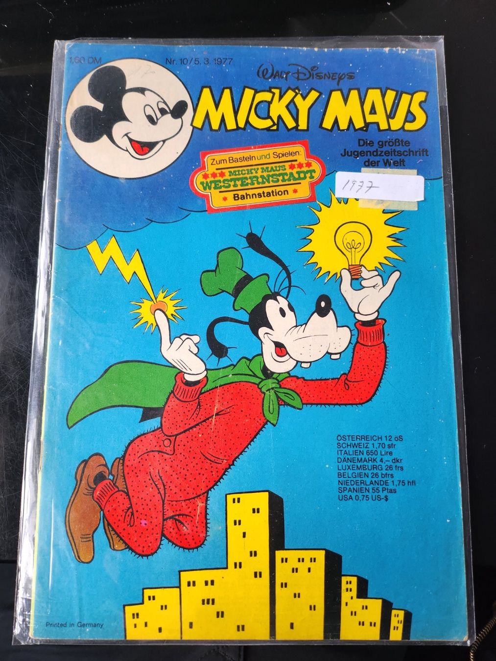 Fumetti: Micky Maus Comic von 1977 Nr.10/5. 3. – Usato da Niederurnen venduto da Ghost.recon