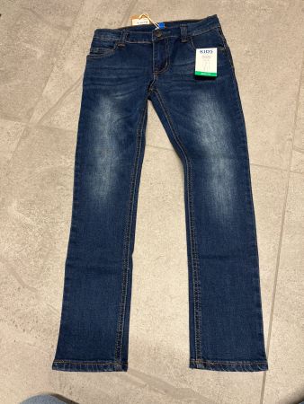 Jeans slim fit taille réglable 134 neuf