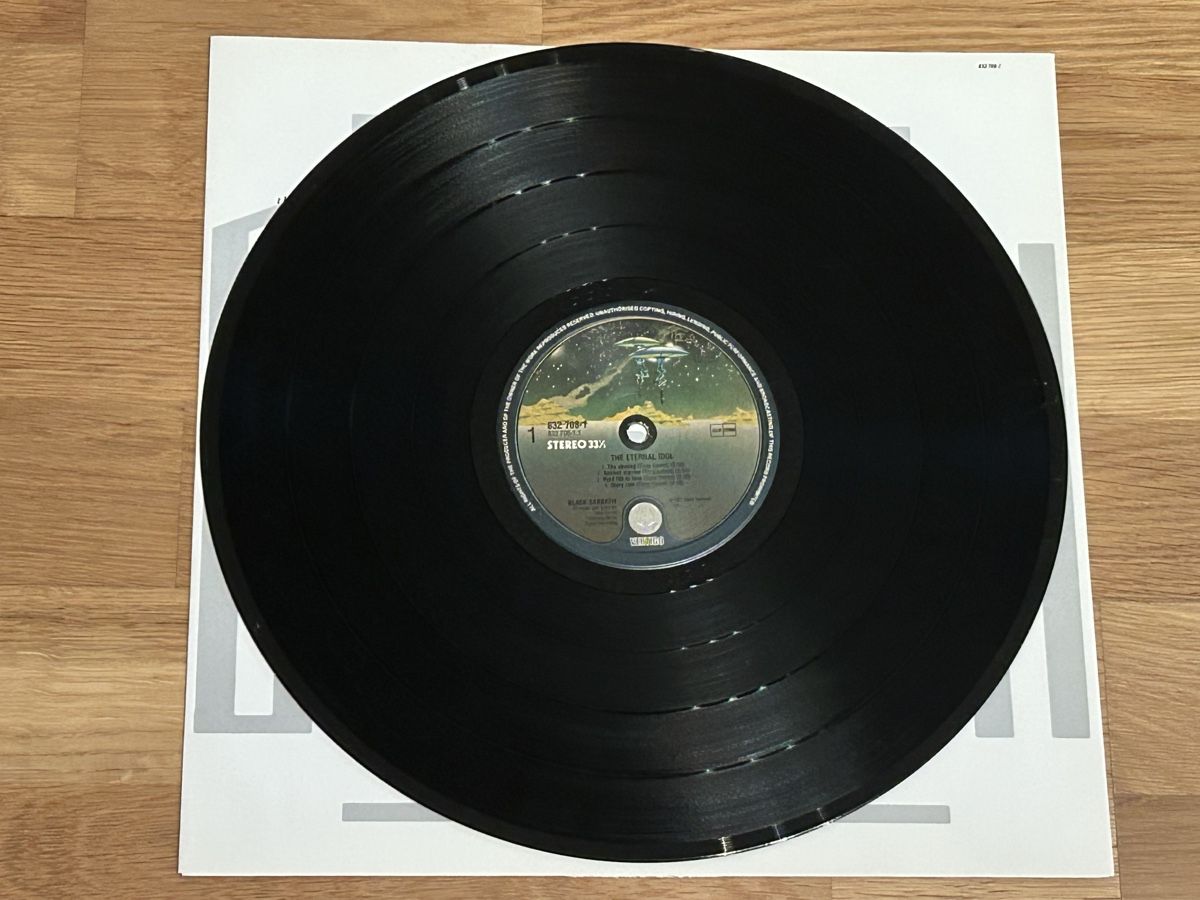 Schallplatten: Black Sabbath.  1987. the eternal idol – Gebraucht aus Faulensee von Mizuno06 4