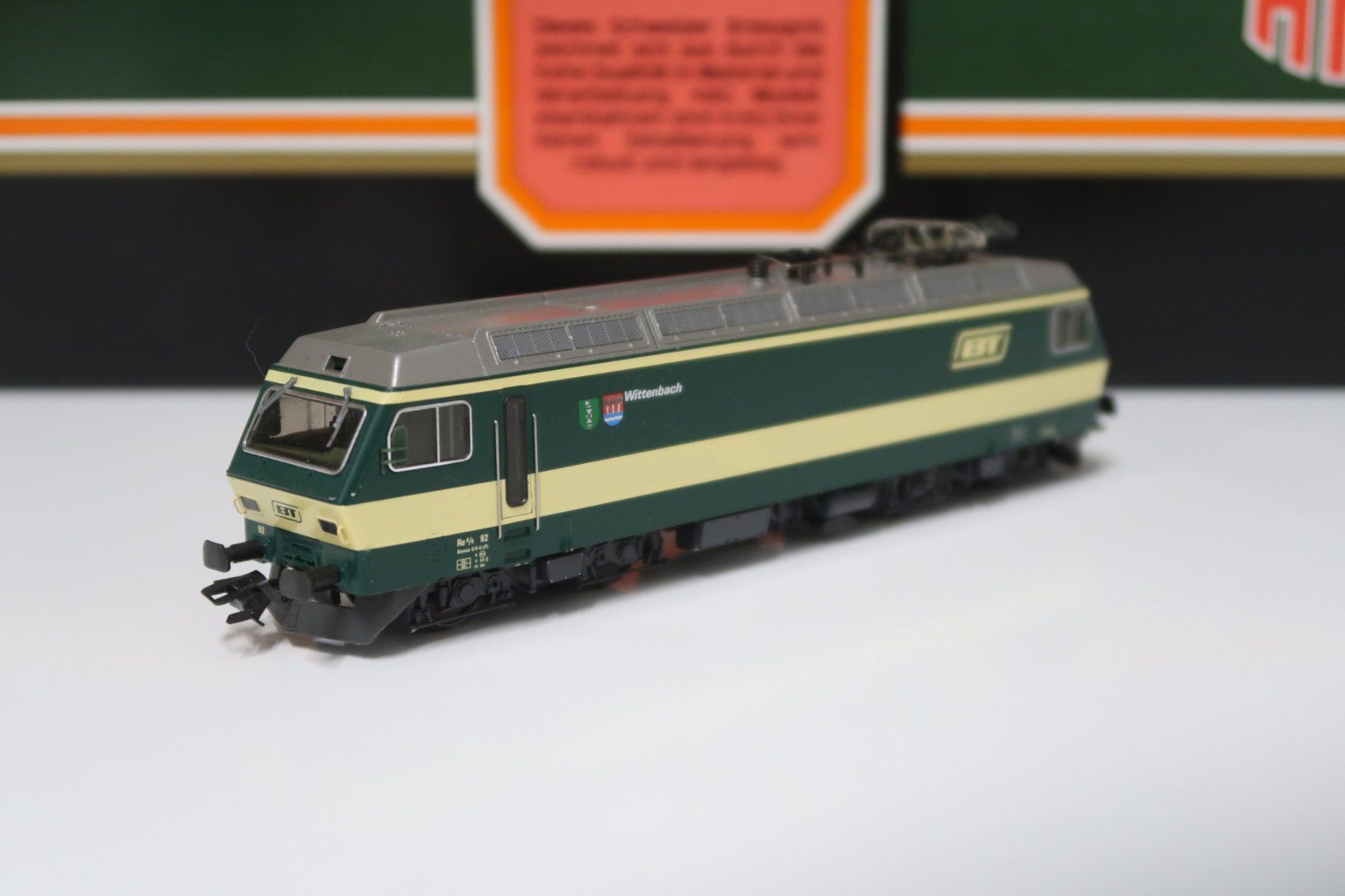 Hag Modelleisenbahnen: HAG BT Re 456 92 Wittebach, AC – Gebraucht aus Dättwil AG von Bastiano_Coimbra 3