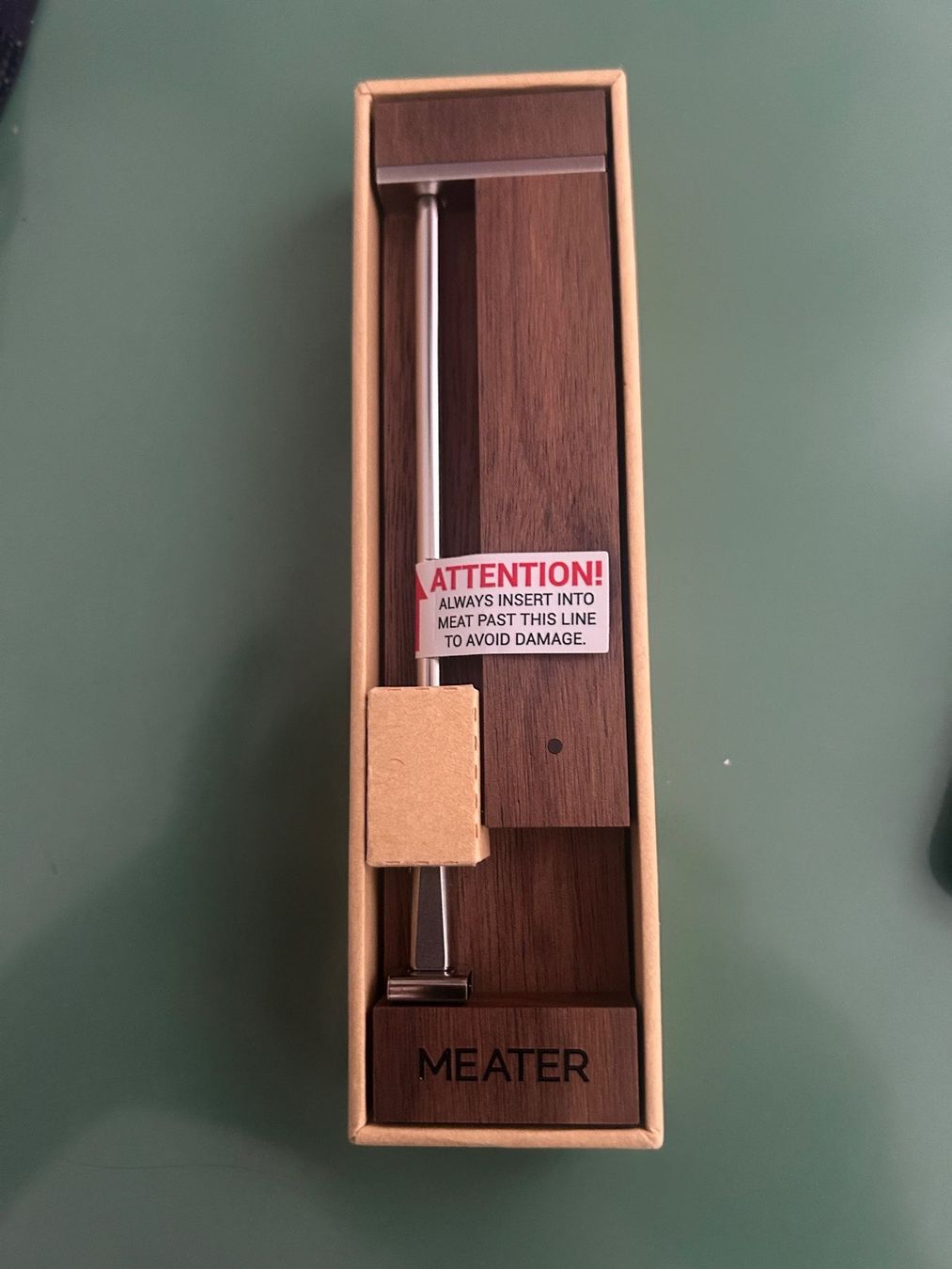 Altro per la casa: 2X Meater Fleischthermometer Meater 2 Plus Dunkelbraun – Nuovo e nell'imballaggio originale da Gelterkinden venduto da jeg85