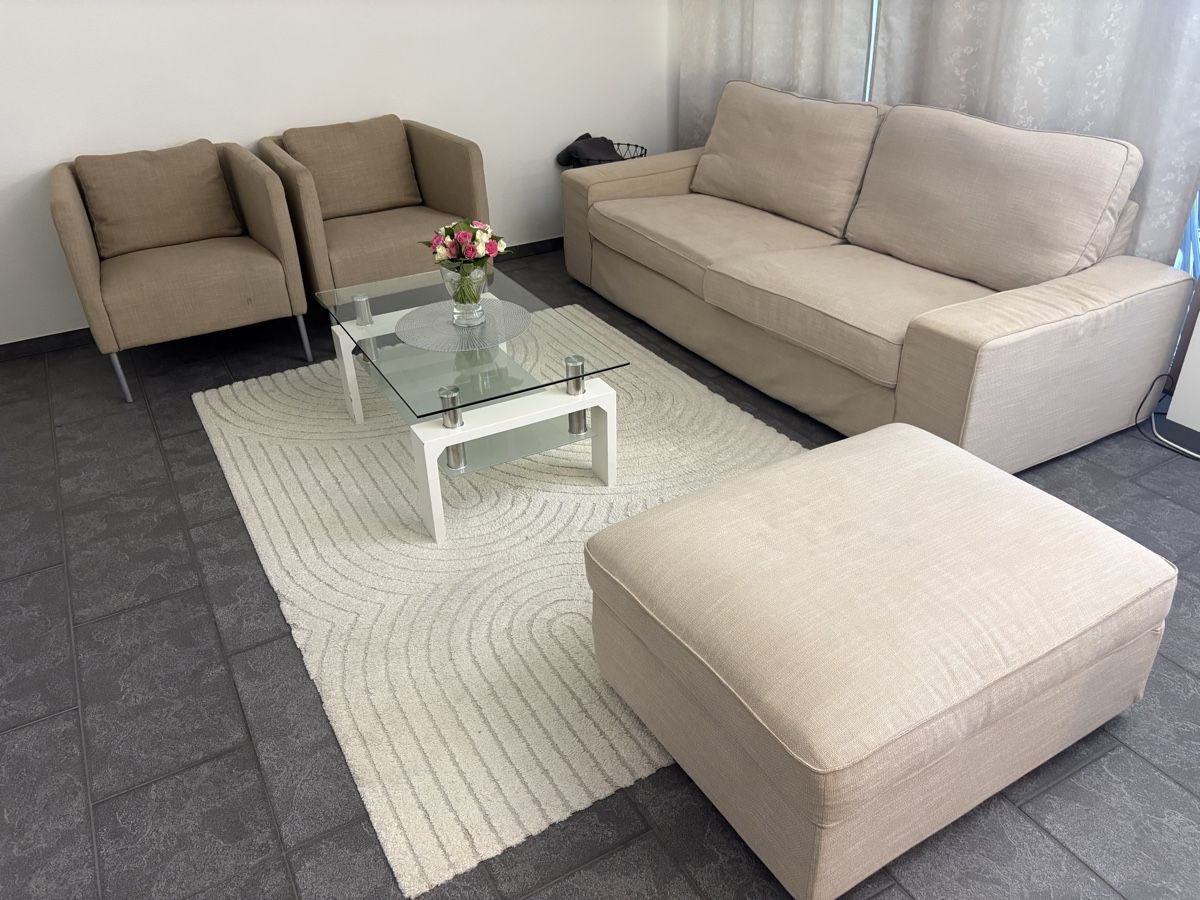 Divani: Ikea KIVIK 3er-Sofa Beige – Usato da Basel venduto da msm_t8ml 3