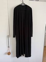langer Cardigan schwarz, Gr. 44