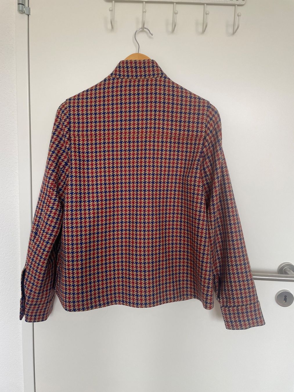 Odeeh Giacche: ODEEH Karierte Wolljacke Übergangsjacke Grösse 40 – Usato da Buchs SG venduto da VintageHomeCH 2