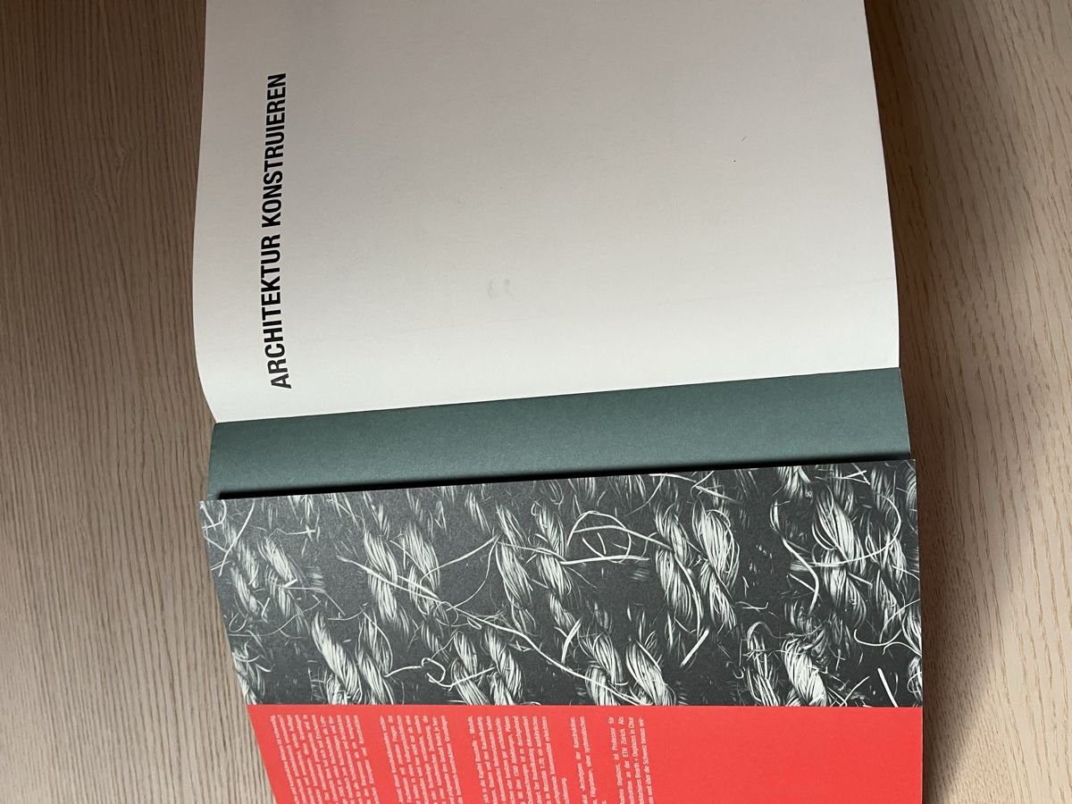 Bücher: Buch Architektur konstruieren  – Gebraucht aus Bern von fel_r5br 1