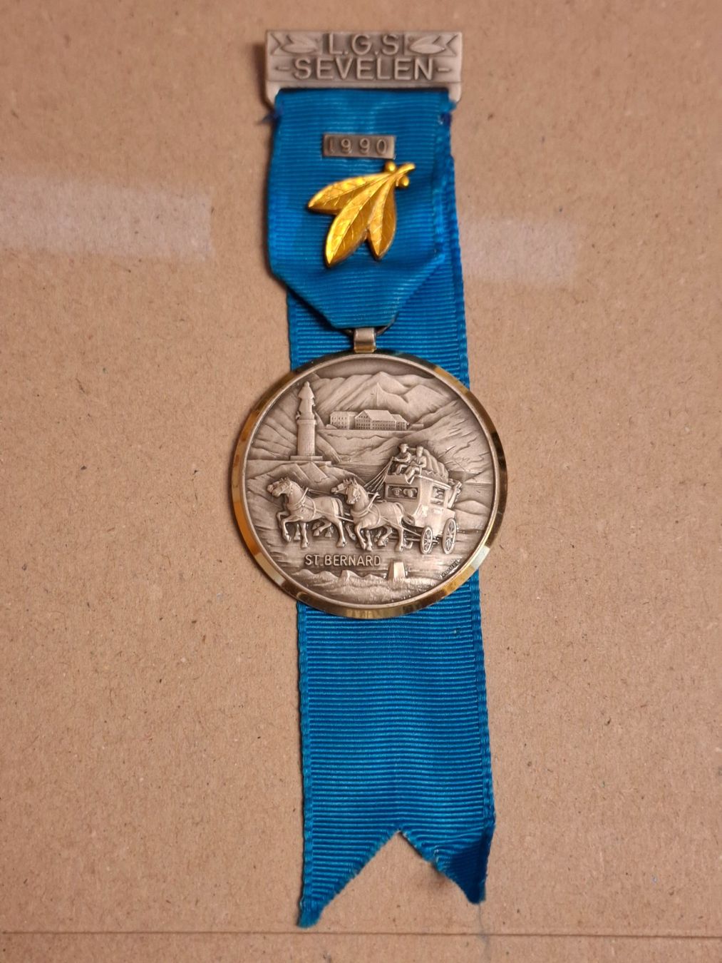 Medaglie: St. Bernard Postkutsche (y418) – Usato da Schwanden GL venduto da Suvorov 3