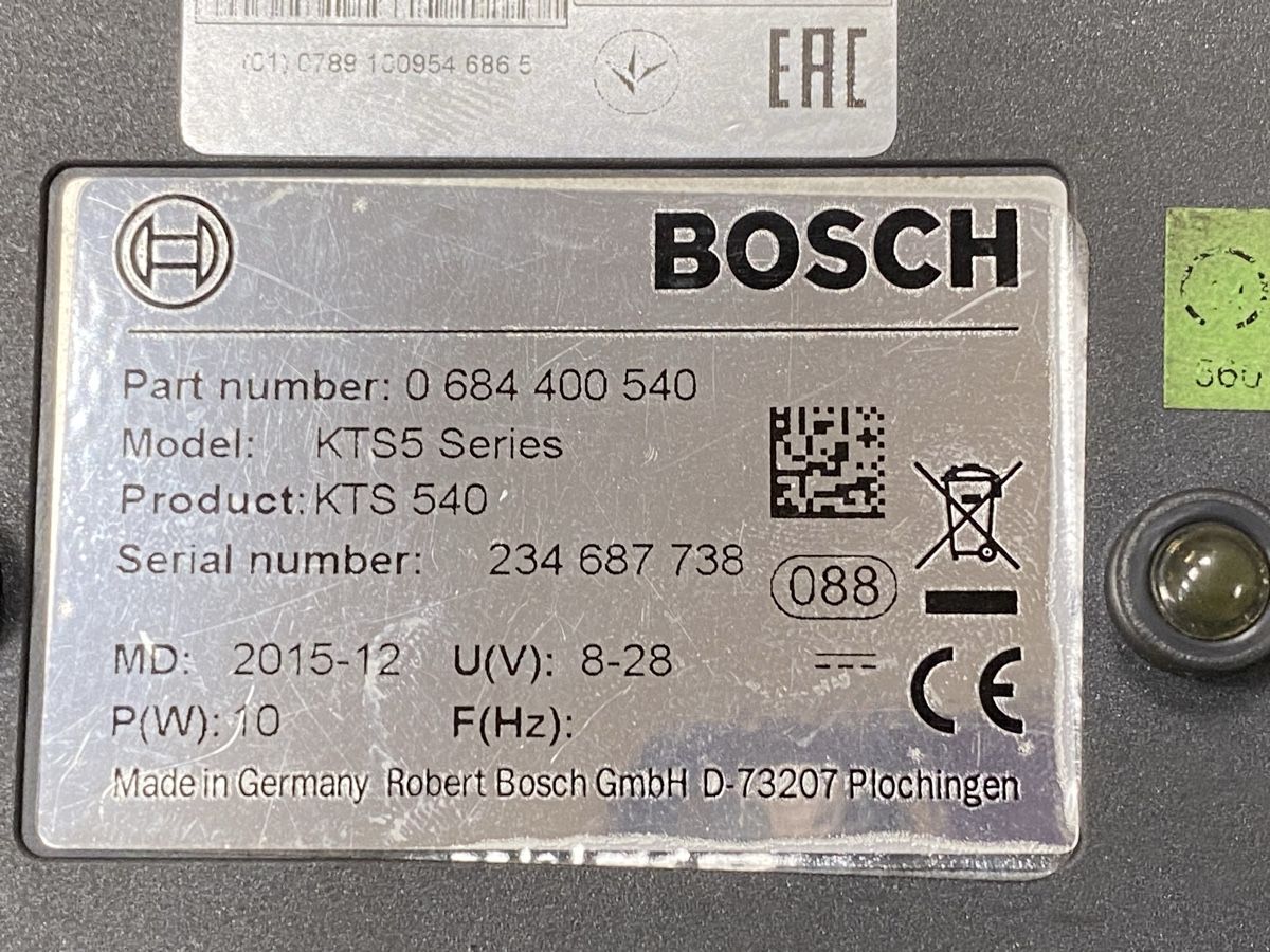 Bosch Messen: Zubehör zu Bosch Testgerät KTS 540 – Gebraucht aus Hägglingen von Karin0802 6