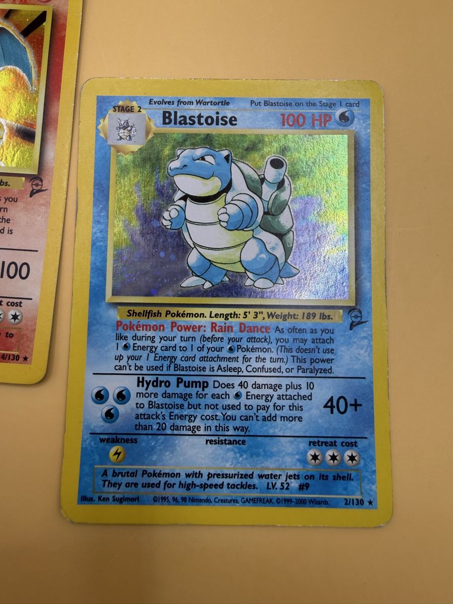 Pokémon Sammelbilder & Trading cards: Charizard & Blastoise Baseset 2 – Gebraucht aus Wetzikon ZH von KartenKid 4