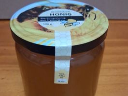 Honig aus der Region, 500g - Bio-Blütenhonig vom Imker!
