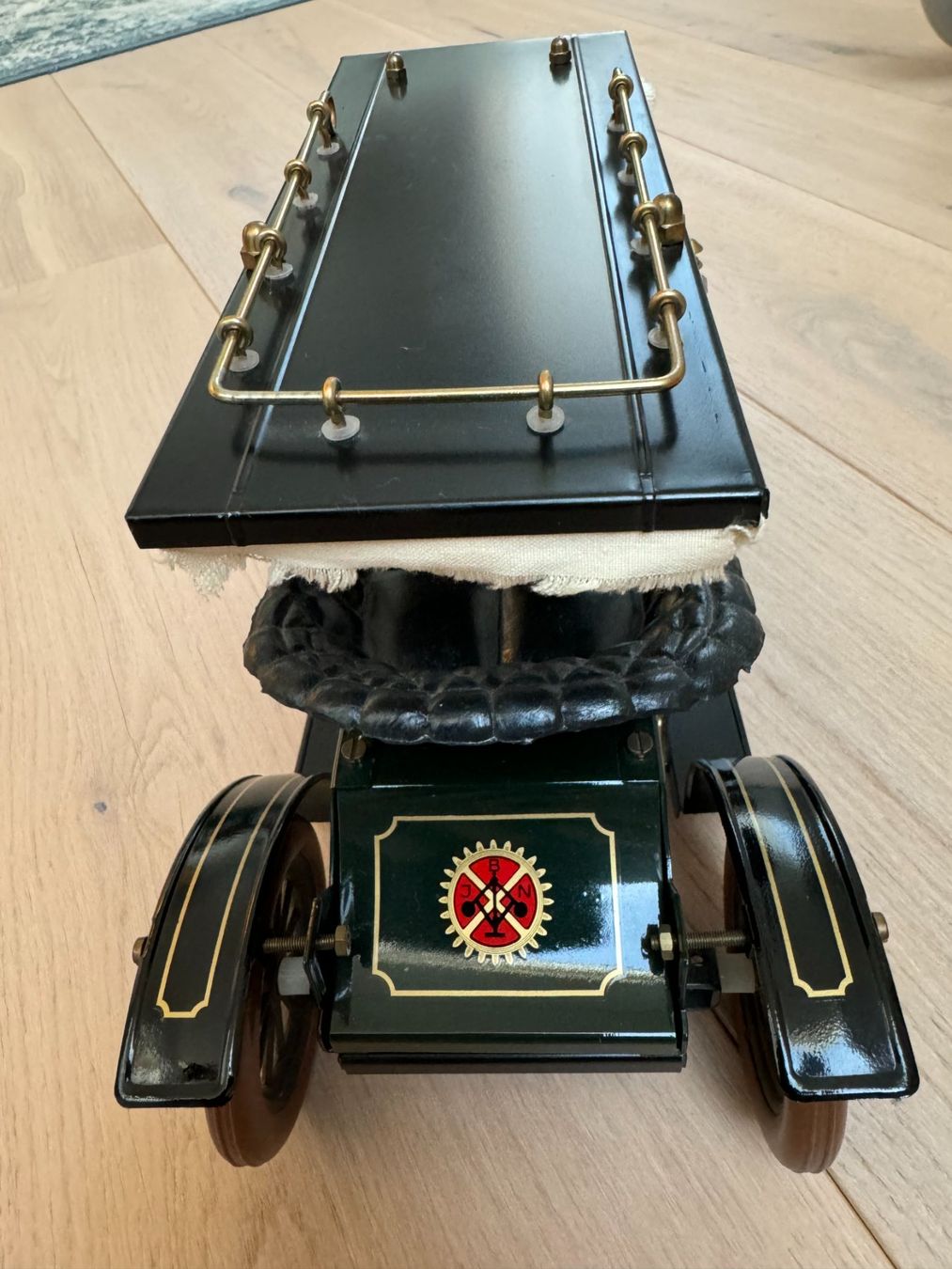 Modellautos: Modellauto aus Metall J B N, 32 cm lang, Eigenbau – Neu (gemäss Beschreibung) aus Siebnen von Trans-Am 2
