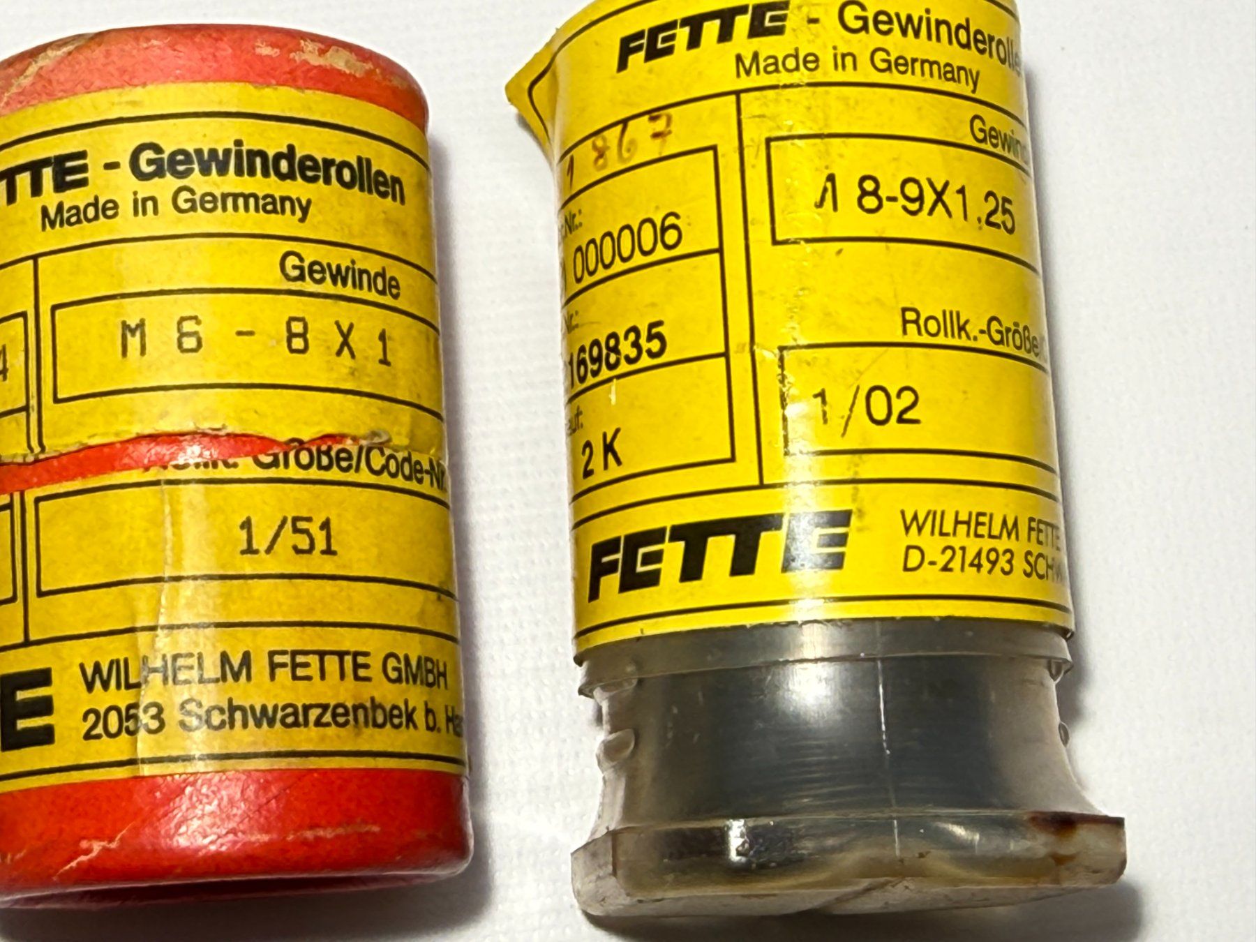 Tutti gli attrezzi: Fette F1 Gewinderollkopf – Usato da Boswil venduto da ABLagerBoswil 3