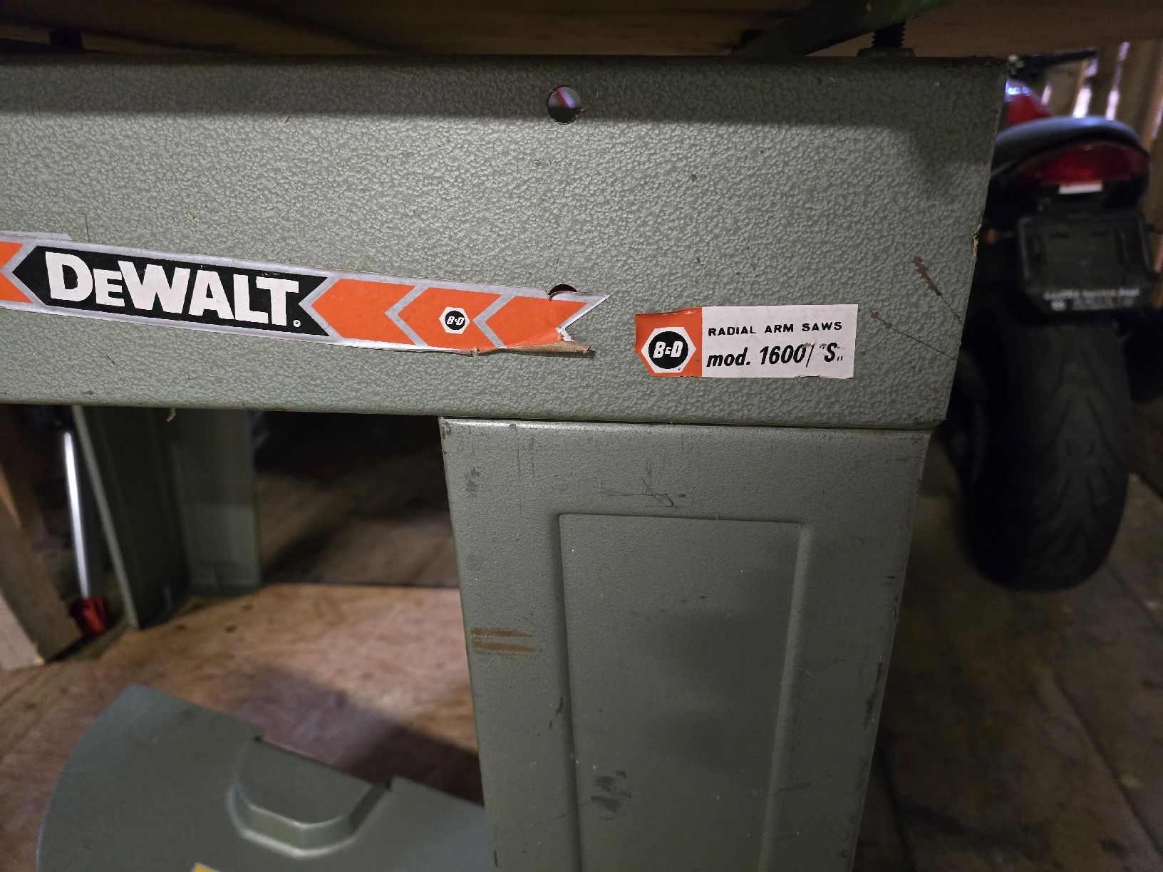 Dewalt Seghe: DeWalt Radialarm-Säge, Mod. 1600 S – Usato da Zillis venduto da fab_6z7x 1