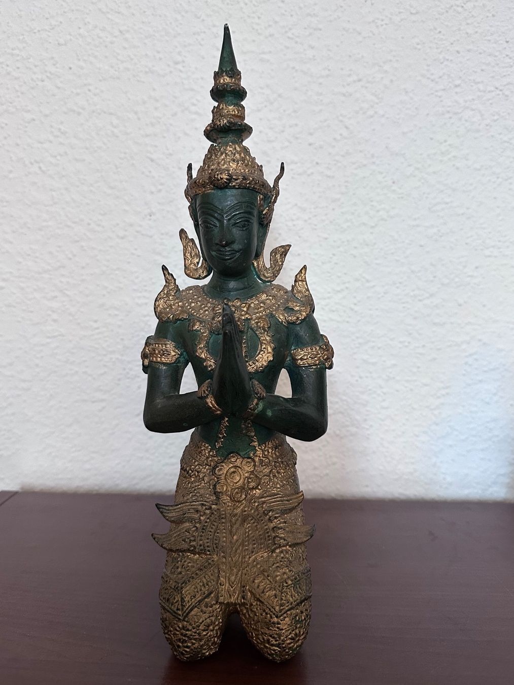 Skulpturen & Statuen: Thailändischer Tempelwächter Thepphanom Bronze 33cm – Gebraucht aus Zürich von John-Wayne23