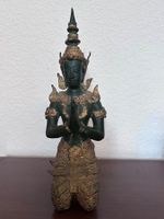 Thailändischer Tempelwächter Thepphanom Bronze 33cm