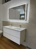 Alterna Waschtischmöbel inkl.Illuminato Plus Spiegelschrank
