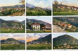 Astano  TI  mit Breno, Miglieglia, Sessa, Curio   um 1 9 1 9