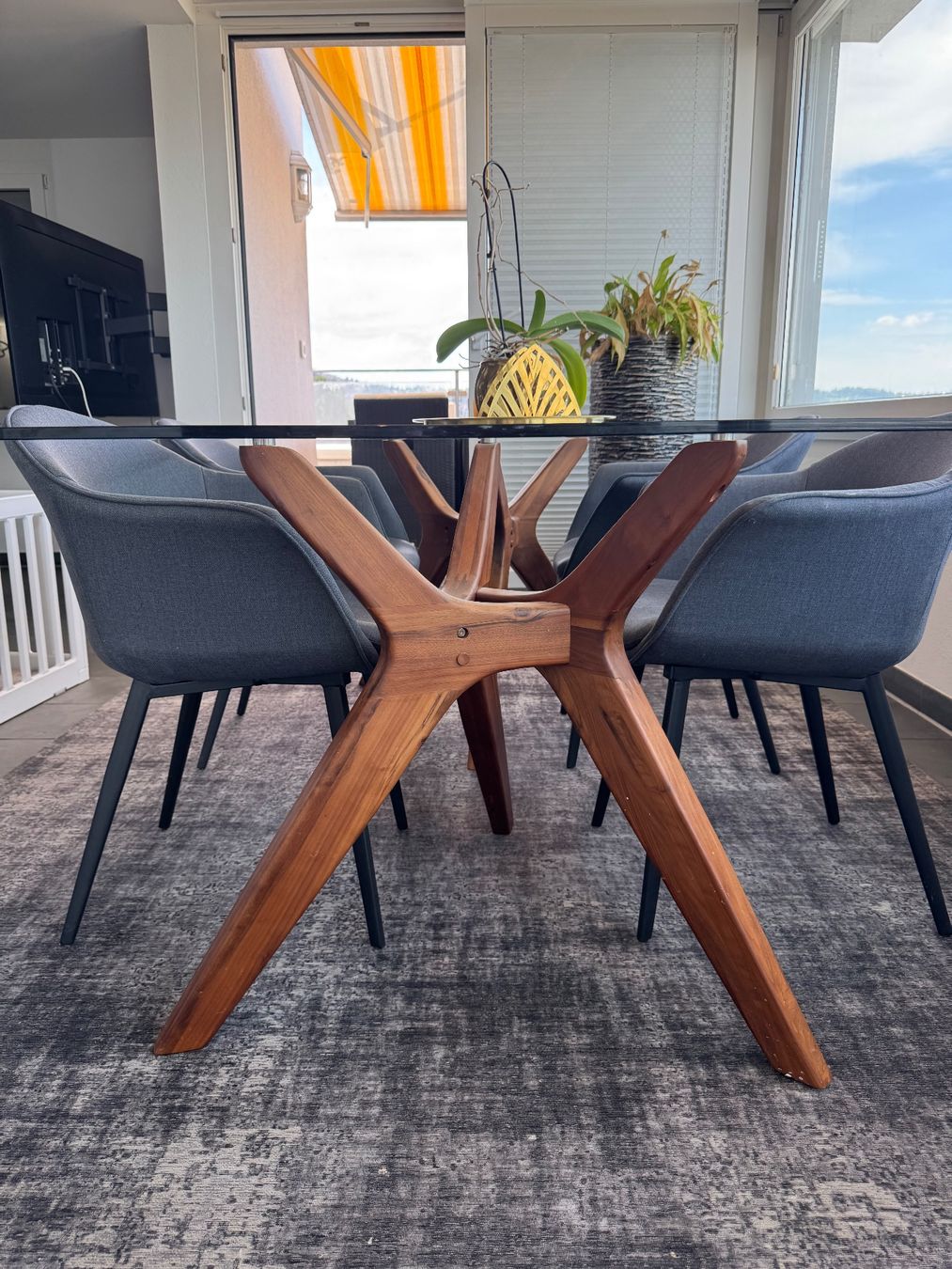 La Redoute Set di tavolo e panche: Esstisch-Set mit 4 Stühlen – Usato da Freienbach venduto da kir_t8bj 3