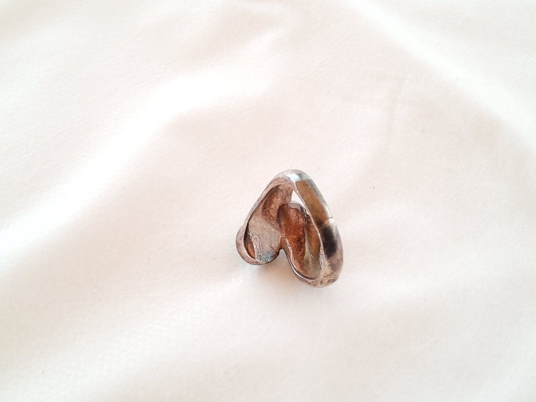 Anelli: Bague en argent 925 avec pierre  – Usato da Malleray venduto da Broc-Mo 3