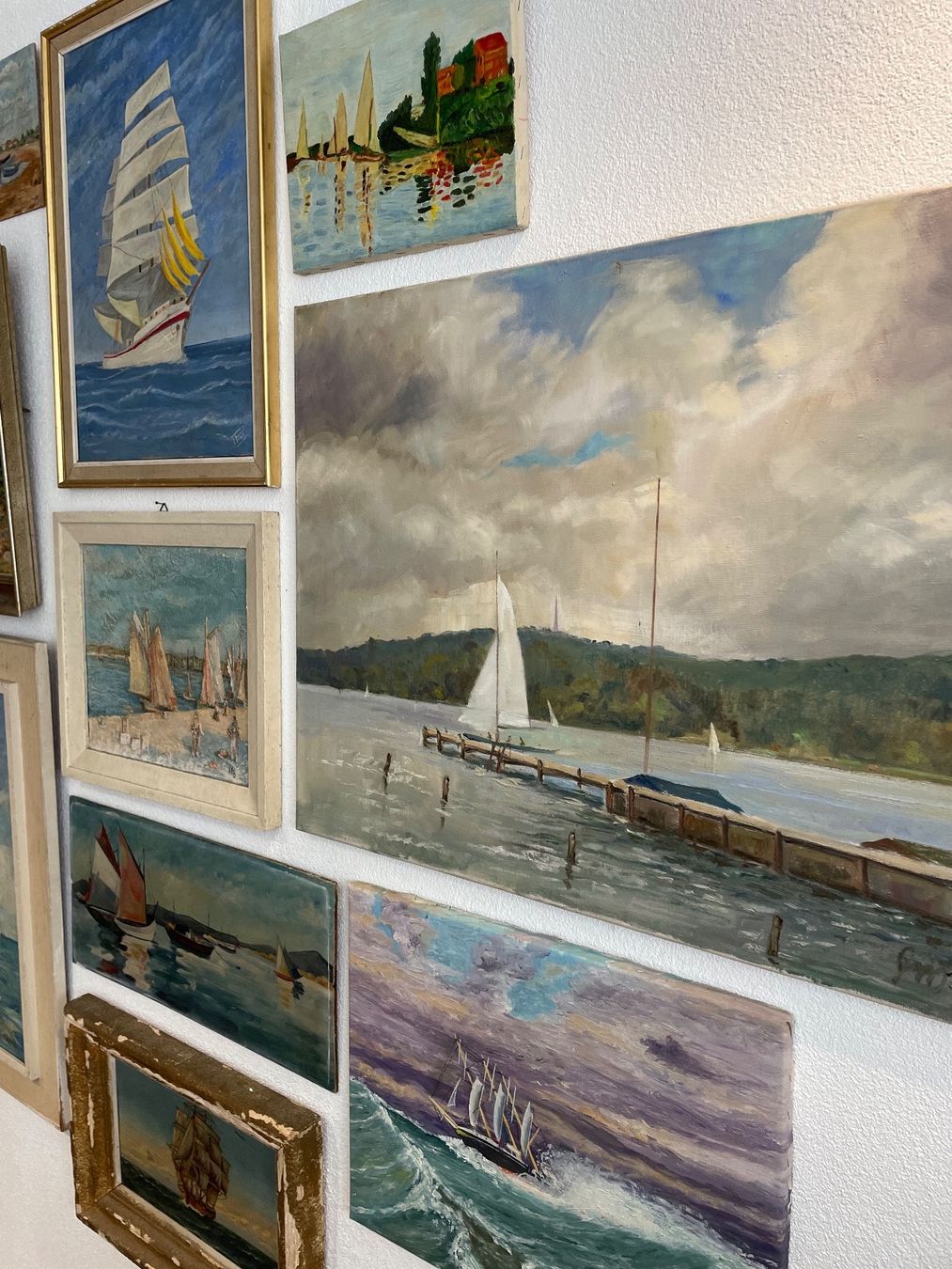 Foto & Immagini: Segelboot Bilder Lot Segelschiffbilder – Usato da Sirnach venduto da dasrosahaus 1