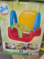 3in1 Schaukel Kinder rot blau gelb neu OVP