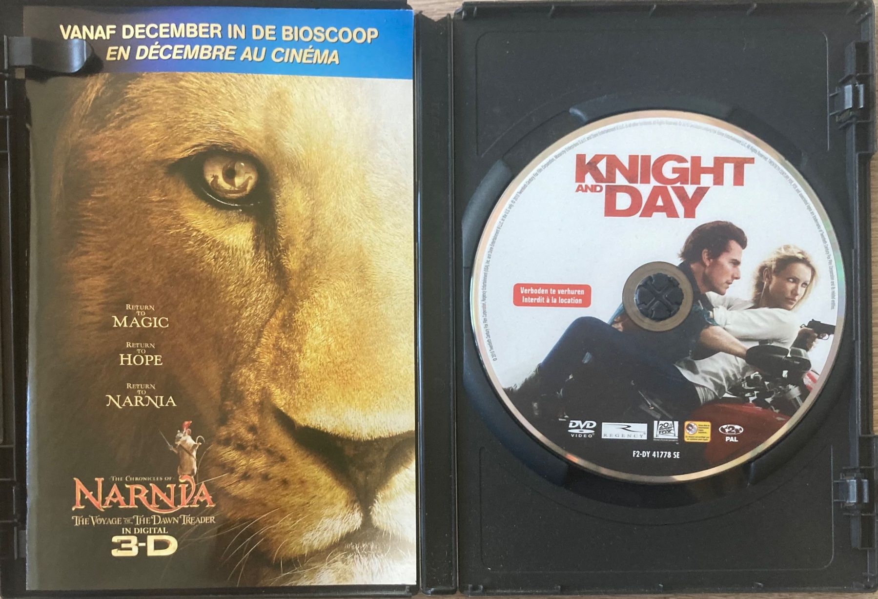 Tous les DVDs: KNIGHT AND DAY – D'occasion à Poliez-Pittet par Newtown-Records 2