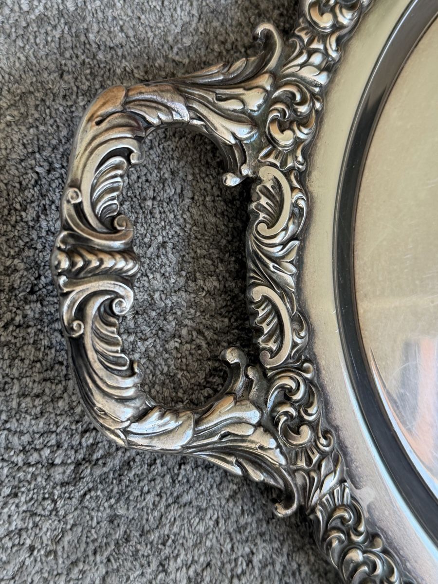 Piatti di portata: Serviertablett silber 62 x 40 cm – Usato da Härkingen venduto da Beat6401 1