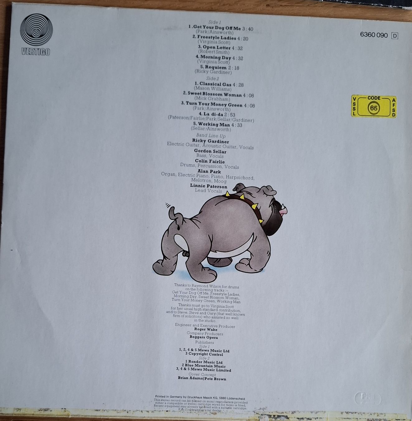Dischi in vinile: 2 LP's von Beggars Opera – Nuovo (secondo la descrizione) da Winterthur venduto da DanielaB07 3