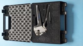 Telegärtner Crimpzange mit 1 Crimpeinsatz und Transportkoffe