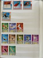 Briefmarken Olympia 1972 Sapporo Winterspiele Sammlung