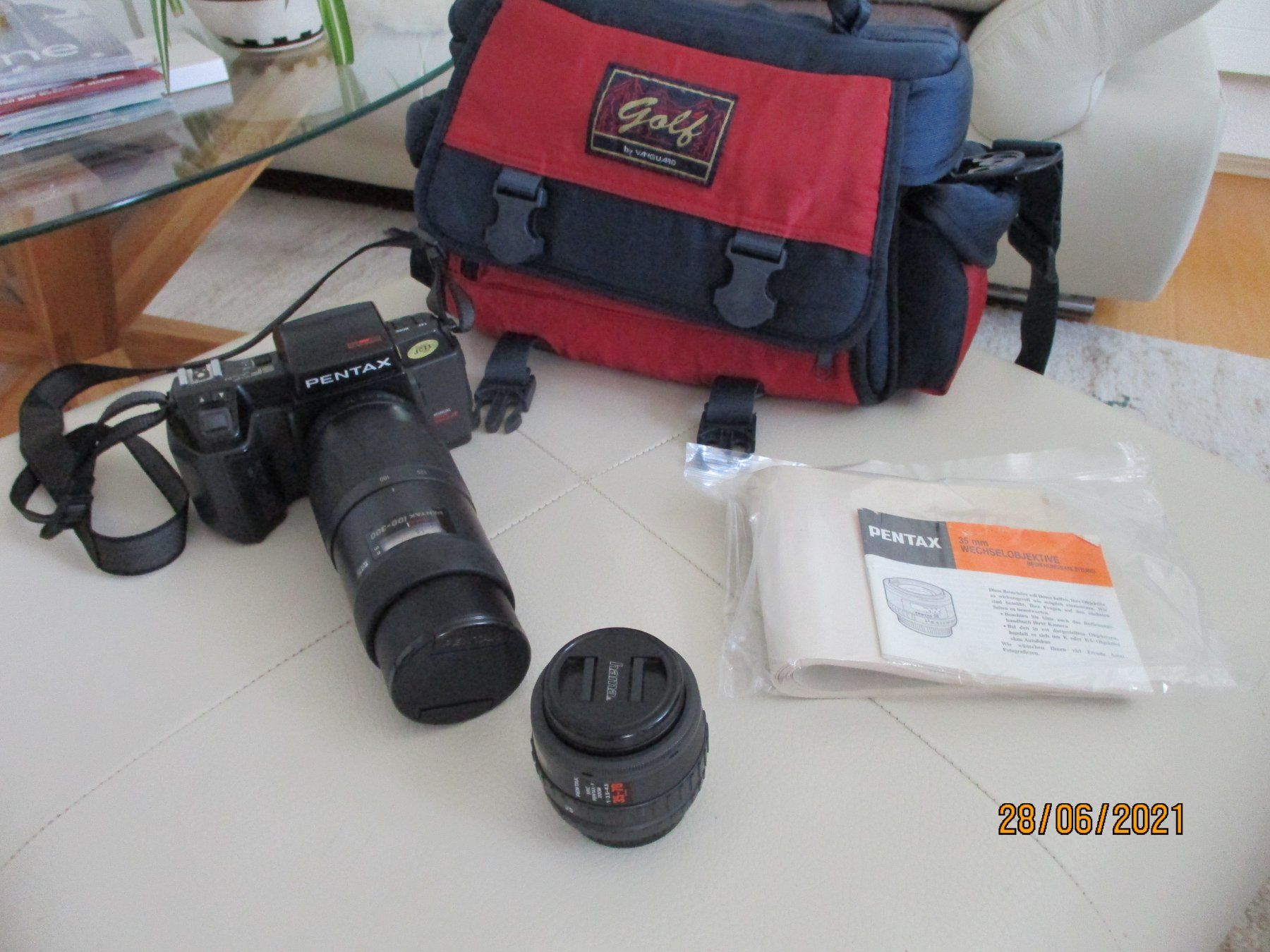 Pentax Fotocamera: Pentax SFxN Analog Kamera mit Zubehör – Usato da Liestal venduto da Disc-Point 6