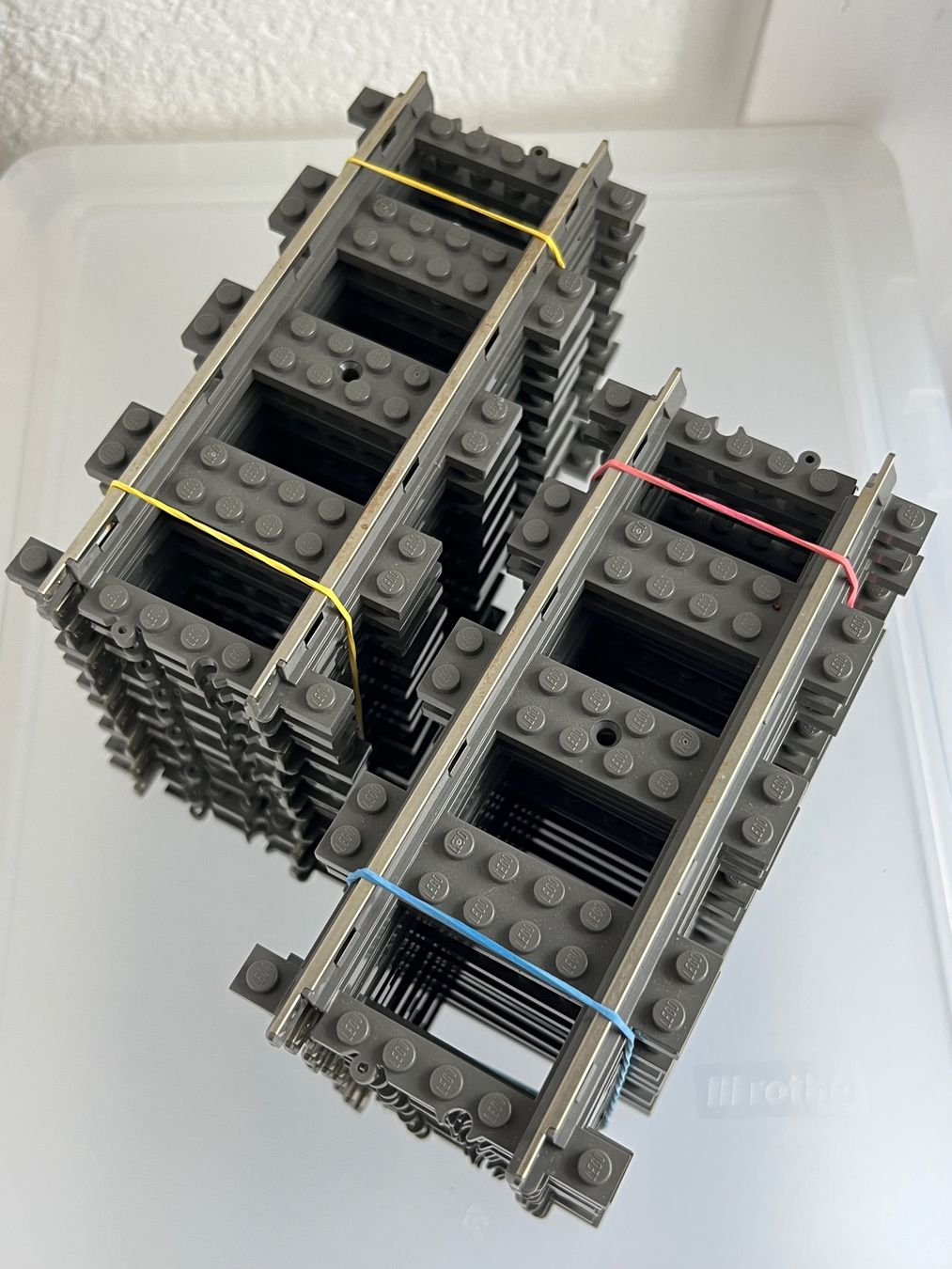 Lego Kit di costruzioni: LEGO 9v Schienen 20x Gerade – Usato da Uttigen venduto da sonorsonic 1