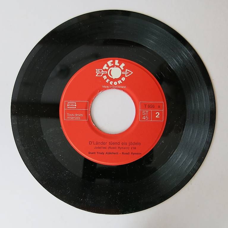 Dischi in vinile: Vinyl-Single 7" Ruedi Rymann – Usato da Bözen venduto da Keramik22 3