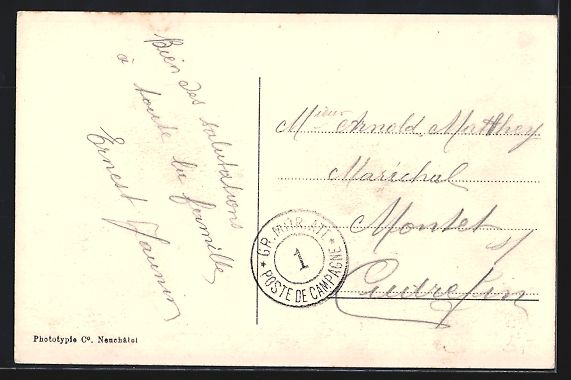 Cartoline postali: AK Cossonay, Vue panoramique – Usato da Berlin venduto da bartko-reher 1