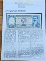Kuriositäten auf Banknote Zankapfel auf Banknote