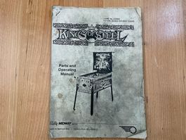 Flipper Handbuch Kings of Steel