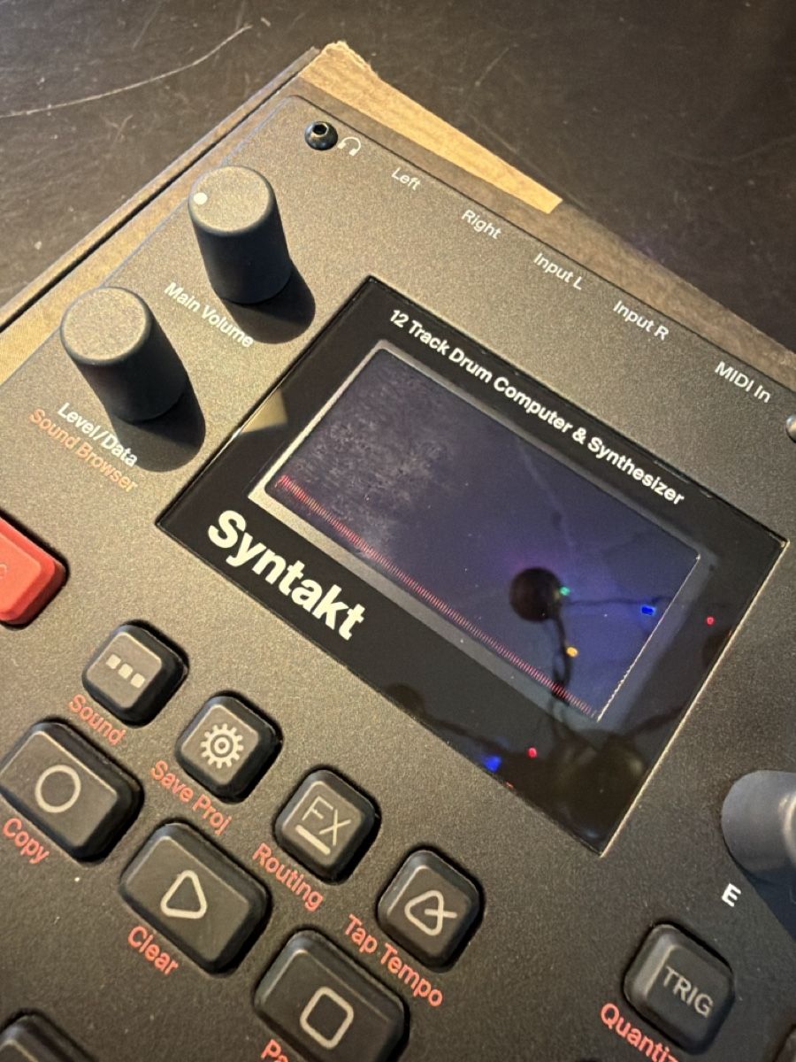 Elektron Musikinstrumente: Elektron Syntakt neuwertig  – Neu (gemäss Beschreibung) aus Bösingen von davewausb767 5