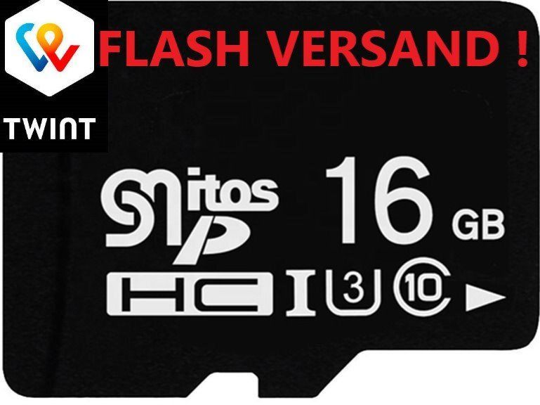 512GB Micro-SD Karte - Hochgeschwindigkeits Speicherkarte Class 10 Für Handy & Kamera