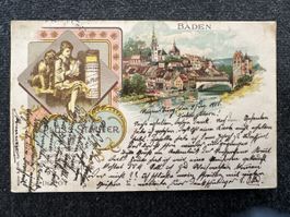 Baden Plüss-Staufer Müller-Trüb Litho 1900