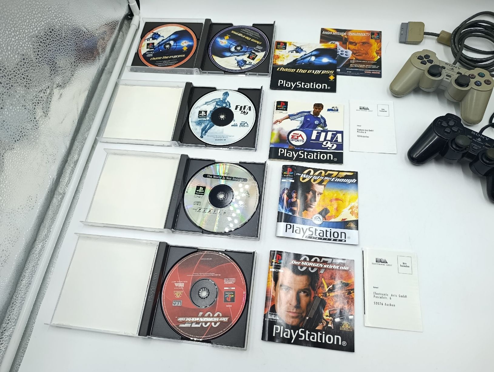 Sony Giochi: 8 PS1 Games + 2 Controller, Sony Playstation – Usato da Wil SG venduto da Donaldus 2