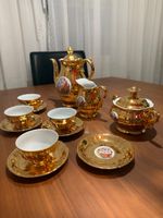 Kaffeeservice Gold Porzellan Dekor Set gebraucht 1985