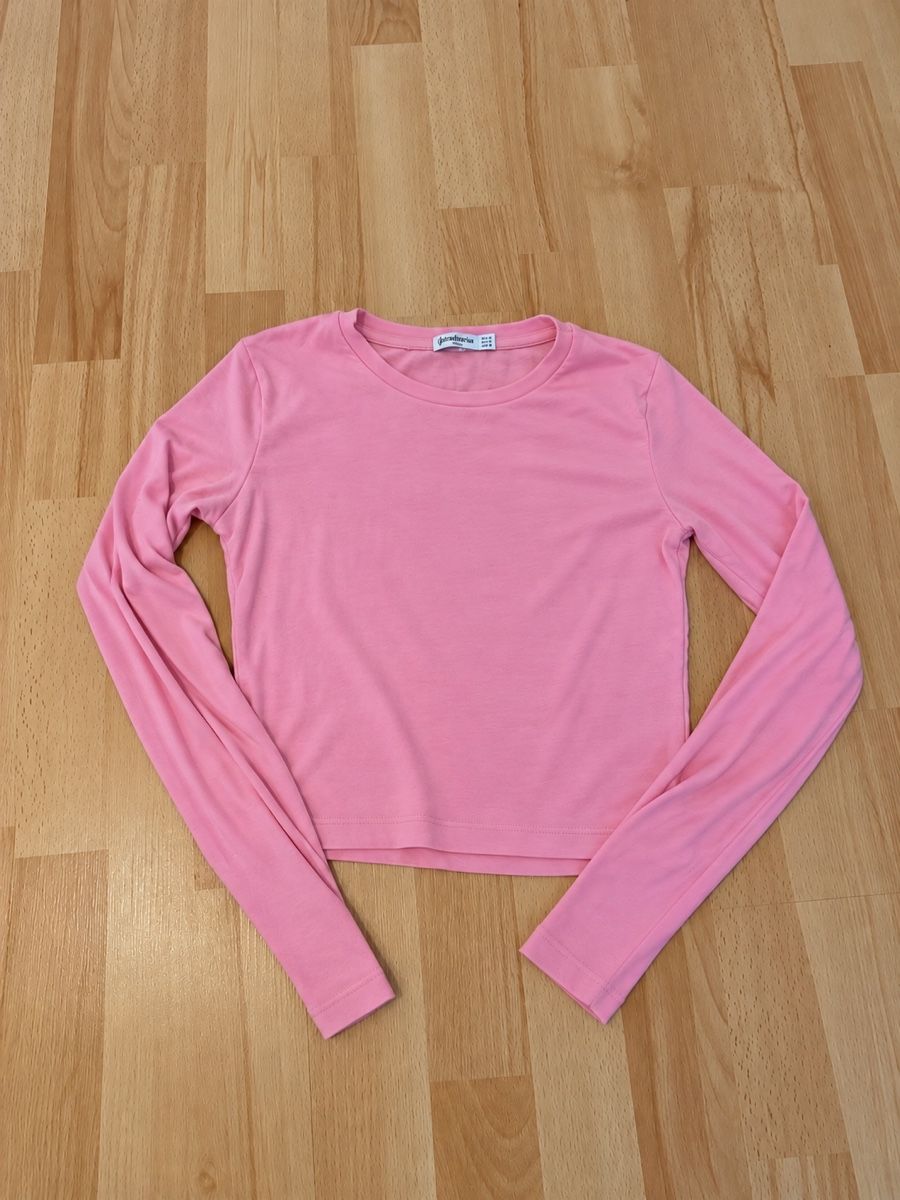 Stradivarius Tops: Langarmshirt Stradivarius rosa Grösse M – Gebraucht aus Kirchberg BE von lea_kb6y