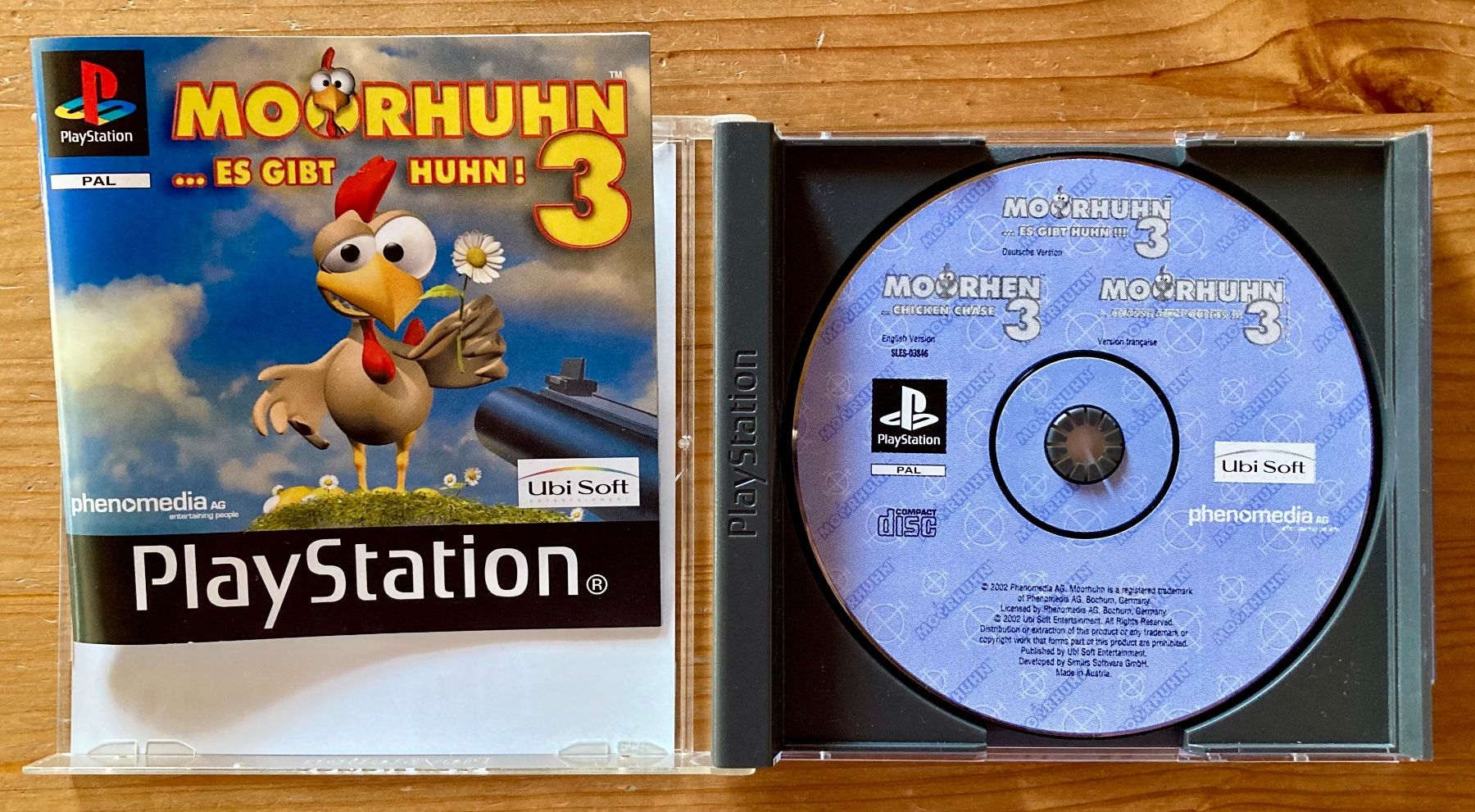 Sony Giochi: Moorhuhn 3 - PS1 – Usato da Zürich venduto da Djmotionch 1