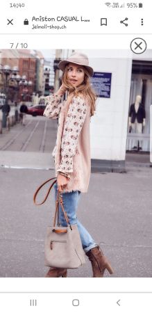 Kuschelige FELLWESTE 38 NEU⚘