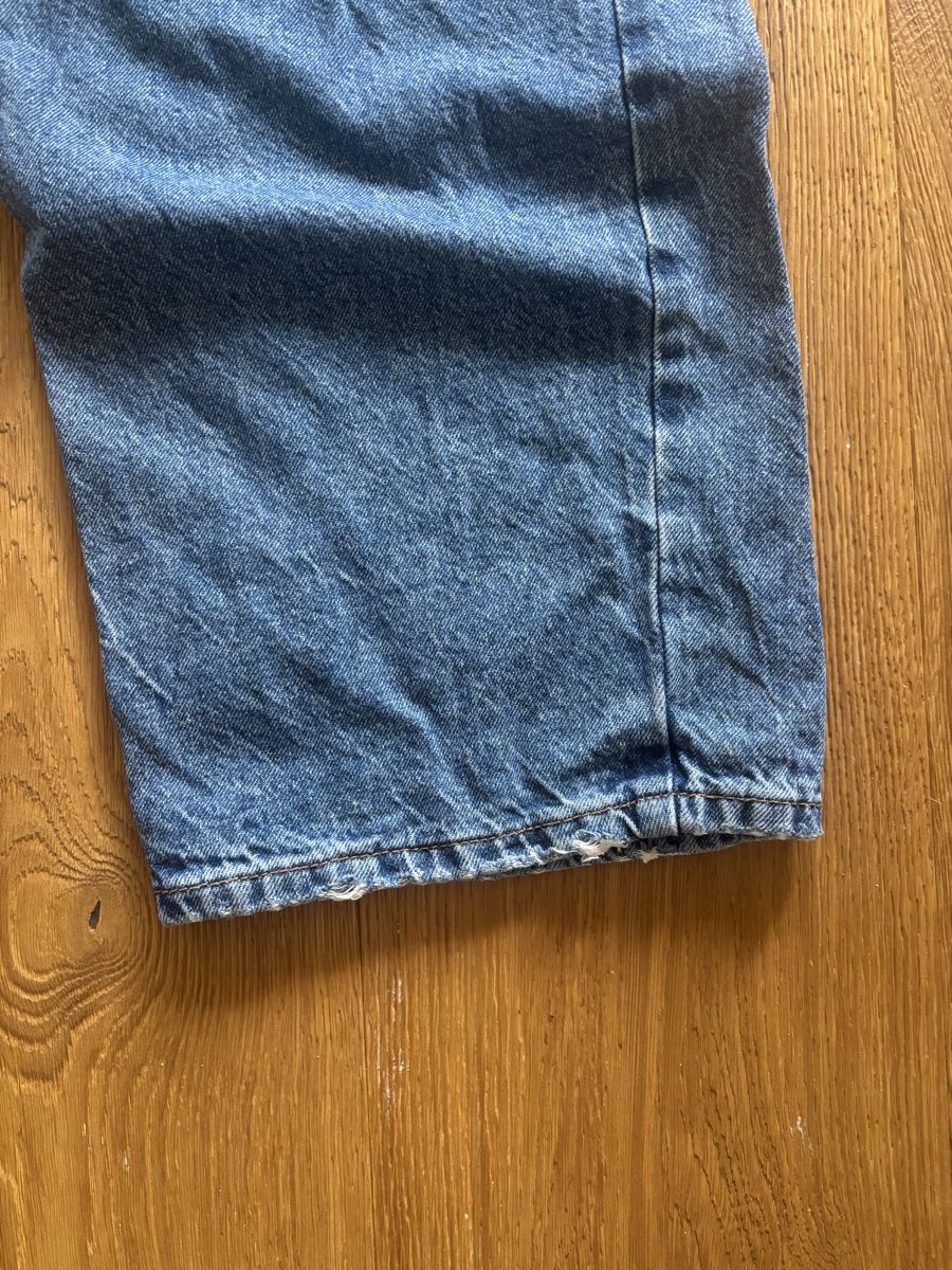 Mango Jeans: Damen Jeans Mango blau weit geschnitten – Usato da Biel-Benken BL venduto da frauvomfluss 2