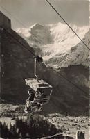 Grindelwald (BE) Seilbahn First mit Klein Gross Fiescherhorn