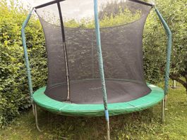 Trampolin mit Sicherheitsnetz Outdoor für Kinder gebraucht