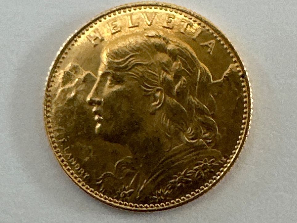 Tutti le monete: Goldvreneli 10Fr 1911, unz – Usato da Erlach venduto da gubbe1 1