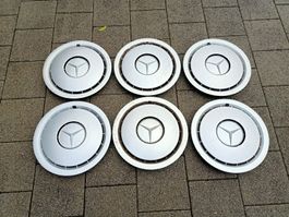 6 Stück Mercedes Benz 190  W201 Raddeckel 14"